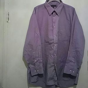 Men's Dress Shirt, Purple, XLarge, New without Tag